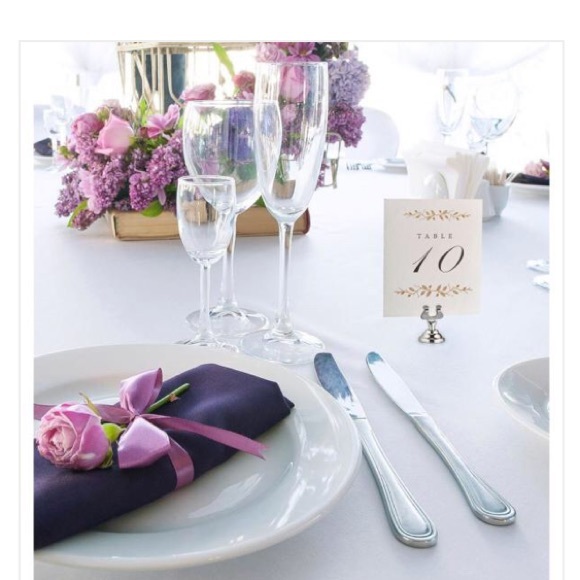 NWT New Star Foodservice 12 Place Card Table # Hol - Picture 3 of 9